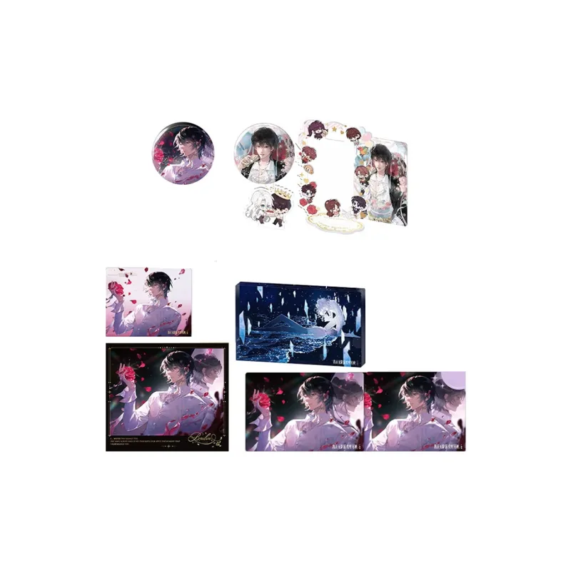 MANCOOL Merch Cat Ear FM 'I Am God Of Broadcasting In The Infinite Game ' Episode 3 Badge Anime / Games Gift Boxes-0