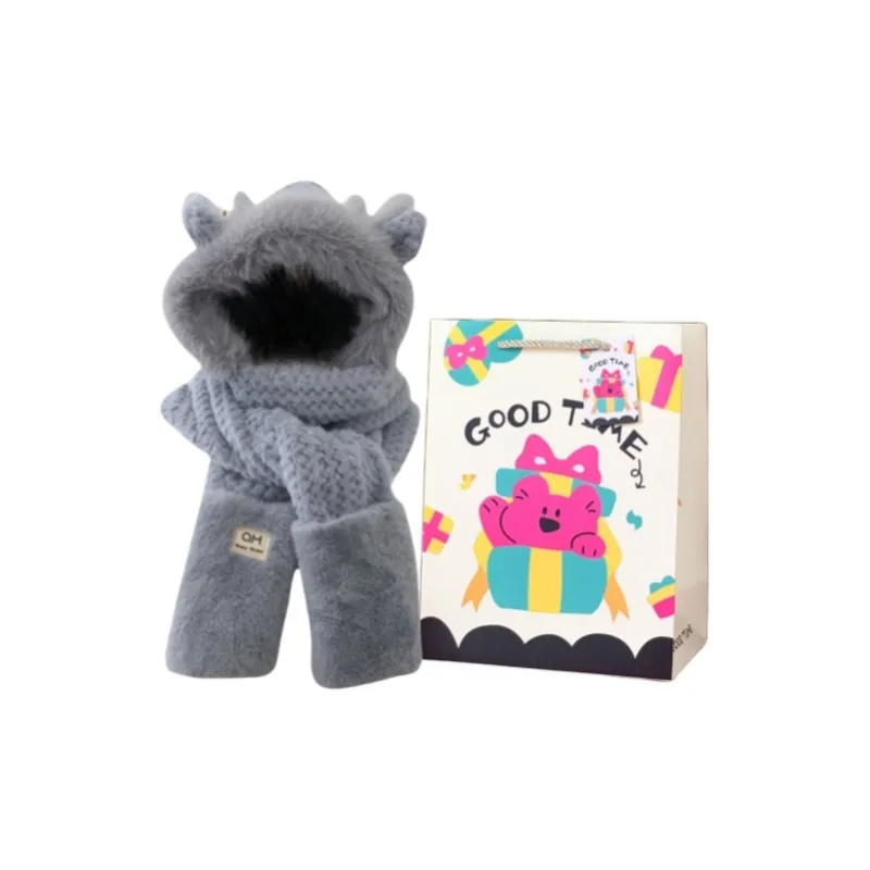 Fishing For Bears Polyester Hoods & Plush Hats Unisex-10