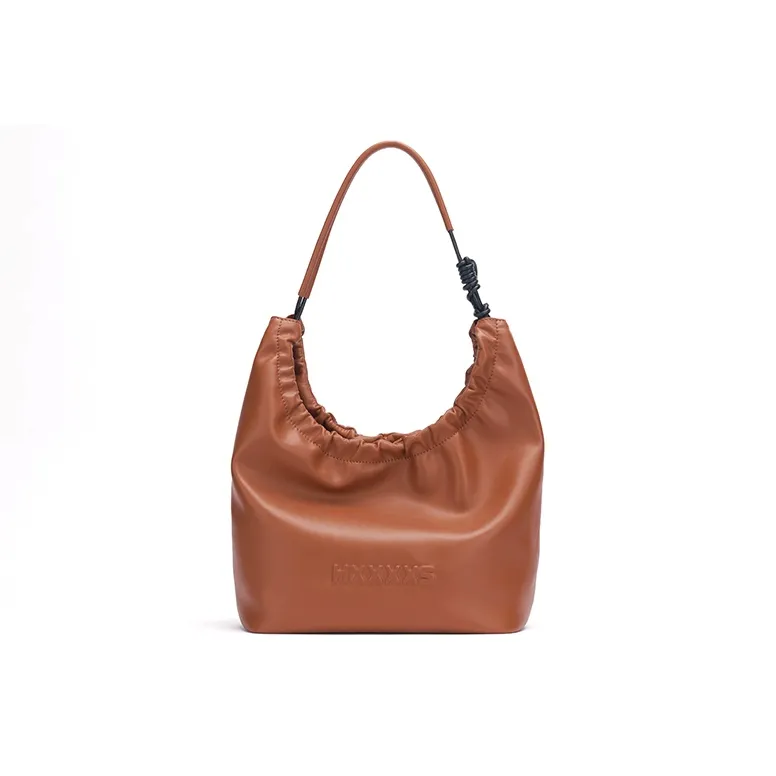 HXXXXS Cow Leather Shoulder Bag Women's Caramel-1