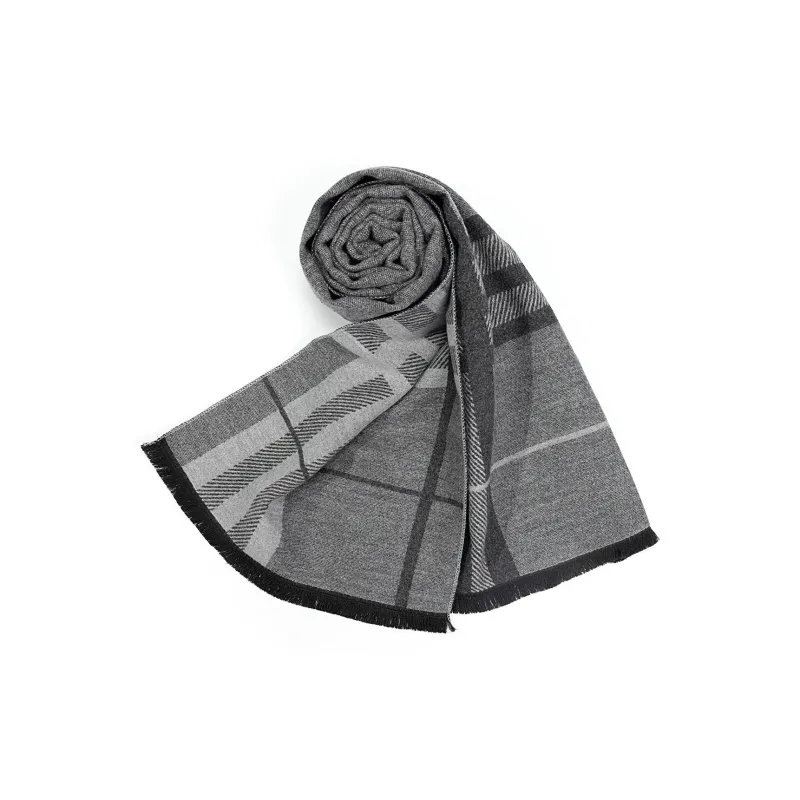 Shanghai Story Polyester Knit Scarves Men's-45