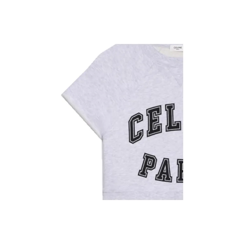 CELINE SS22 T-Shirt Women's Gray-6