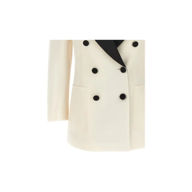 GUCCI Two tone Wool Blazer-3