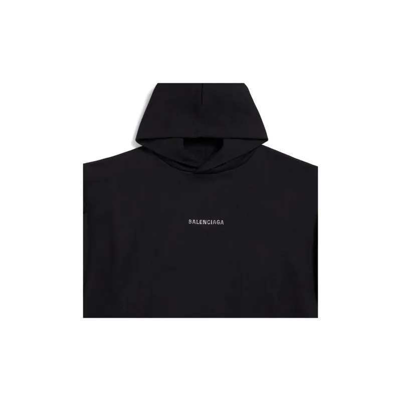 Balenciaga Logo Embellished Hoodie-4