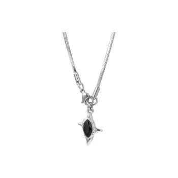 Floating Joy Titanium Steel Necklaces Women's
