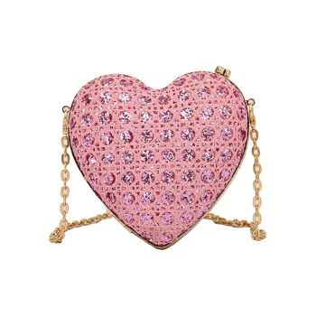 DALO PU Shoulder Bag Crossbody Bag Women's Pink/Black/White/Silver/Gold