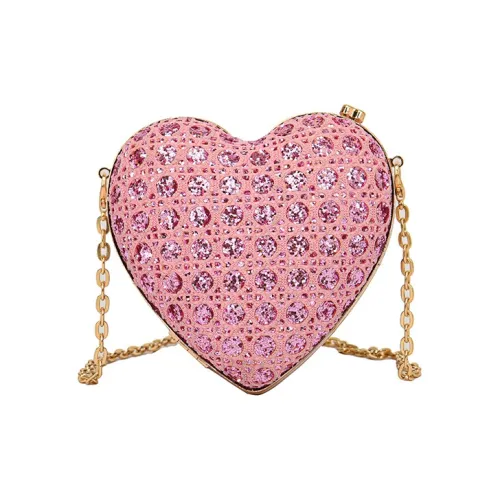 DALO PU Shoulder Bag Crossbody Bag Women's Pink/Black/White/Silver/Gold