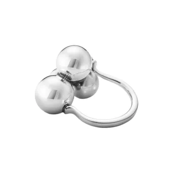 GEORG JENSEN Oxidized 925 Sterling Silver Rings Women's Silver