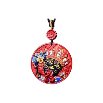Stone On The Line Cinnabar Pendants Unisex