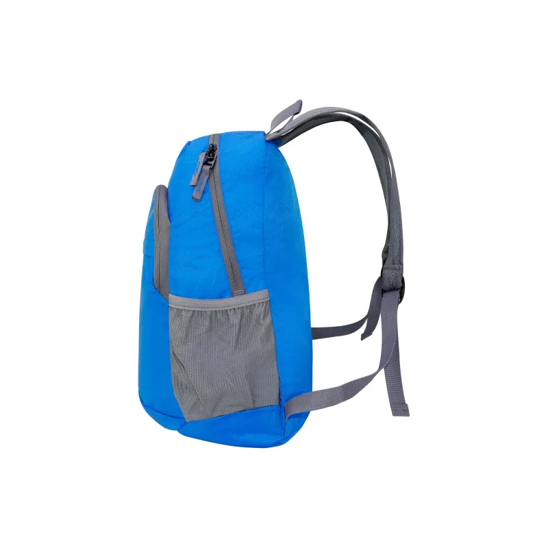 SUISSEWIN Polyester Large Capacity Backpack Travel Bag Unisex Vibrant Orange/Deep Sea Blue-7