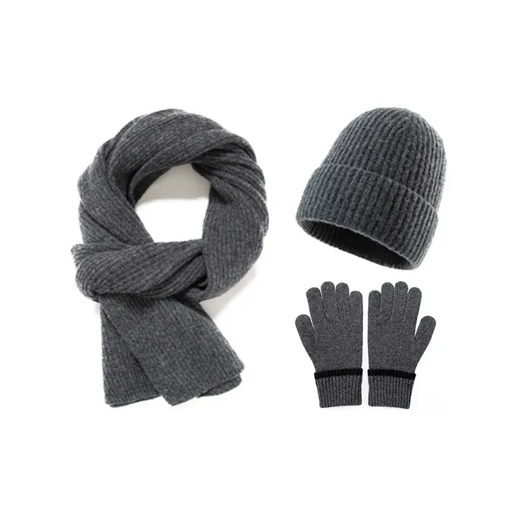 Fancet Studios Sheep Wool Scarves Men's-1