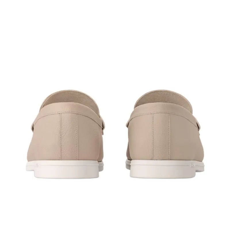 LOUIS VUITTON Estate Loafers Men's Beige-4