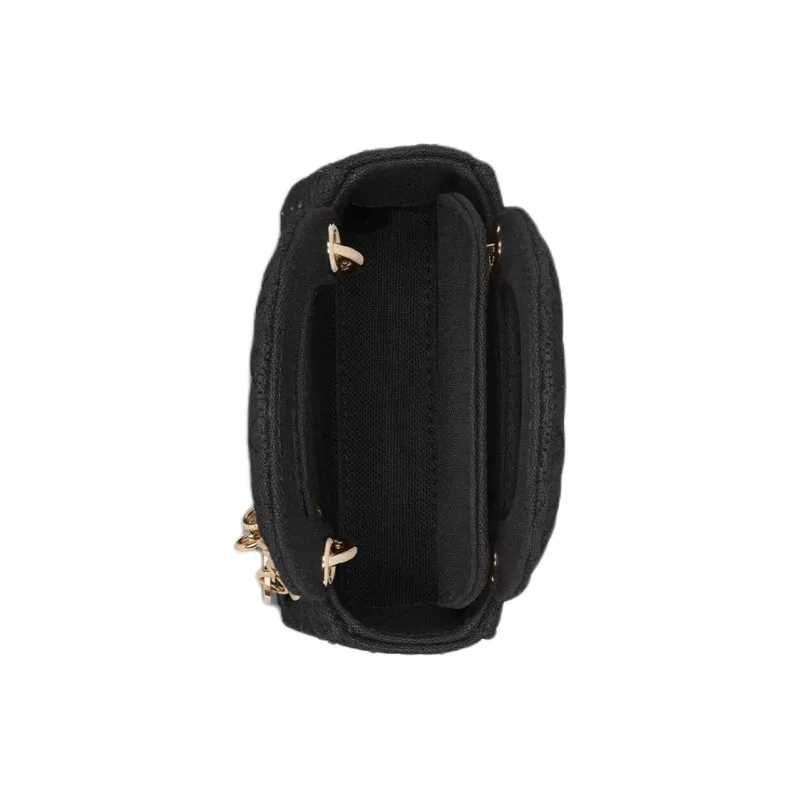 DIOR Lady Dior Cotton Embroidery Lady Dior Bag, Shoulder Bag, Crossbody Bag, Handbag Extra Mini Women's Black-3