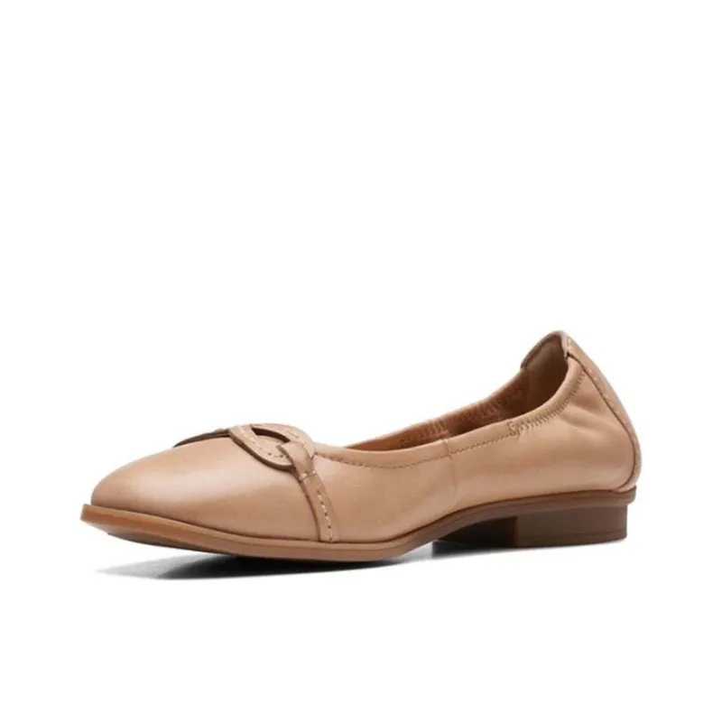 Clarks Lyrical Rhyme Casual Single Shoes Women's Brown-1