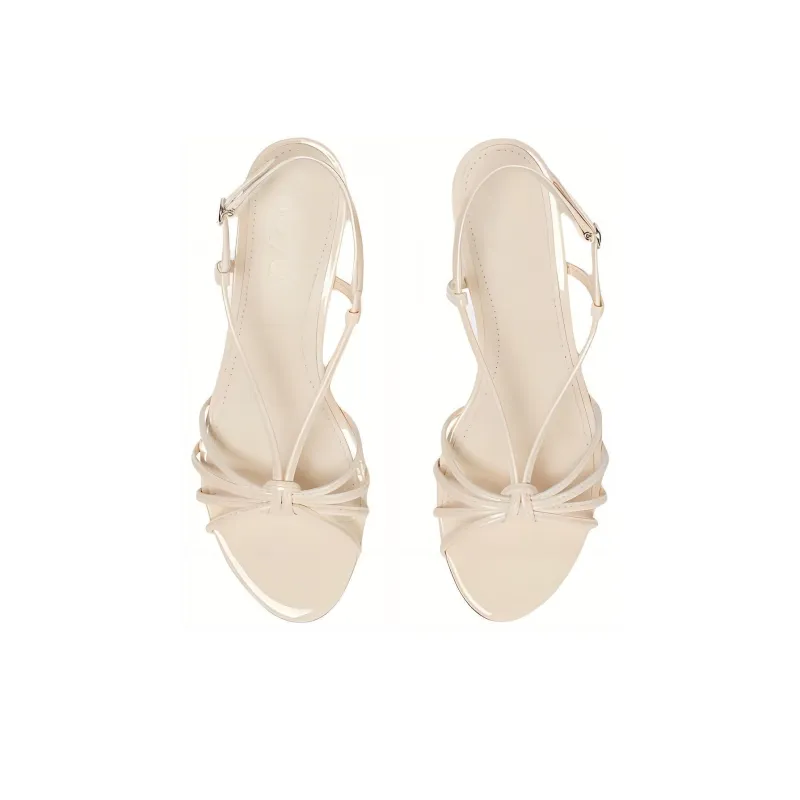 Aeyde Rhonda Strap Sandals 3.5cm Women's Beige-3