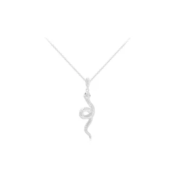 JOLLY NOTE Sterling Silver Necklaces Women's Good Luck