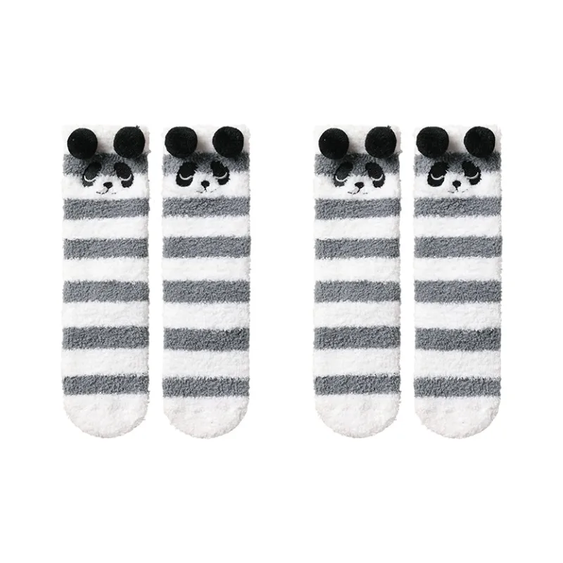 JINGYUN Women's Mid Calf Socks-5
