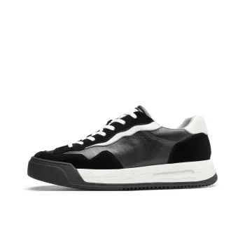 D FUSE SCANDINAVIA Low Top Skateboard Shoes Black Khaki
