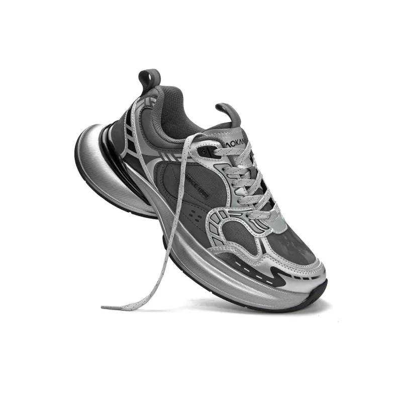 AOKANG Wear-Resistant Water-Resistant Slip-Resistant Low-Top Chunky Sneakers Men's Shopping Bag-12