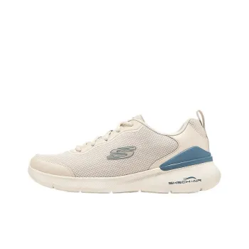 Skechers SPORT MENS Breathable Low Top Casual Shoes Men's Ivory