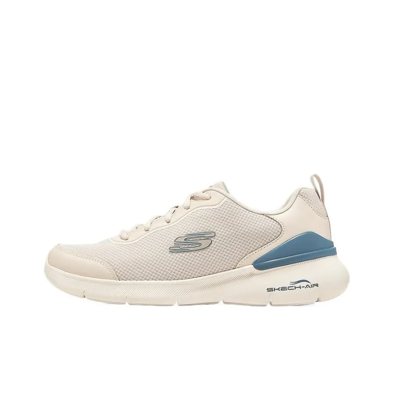 Skechers SPORT MENS Breathable Low Top Casual Shoes Men's Ivory-0