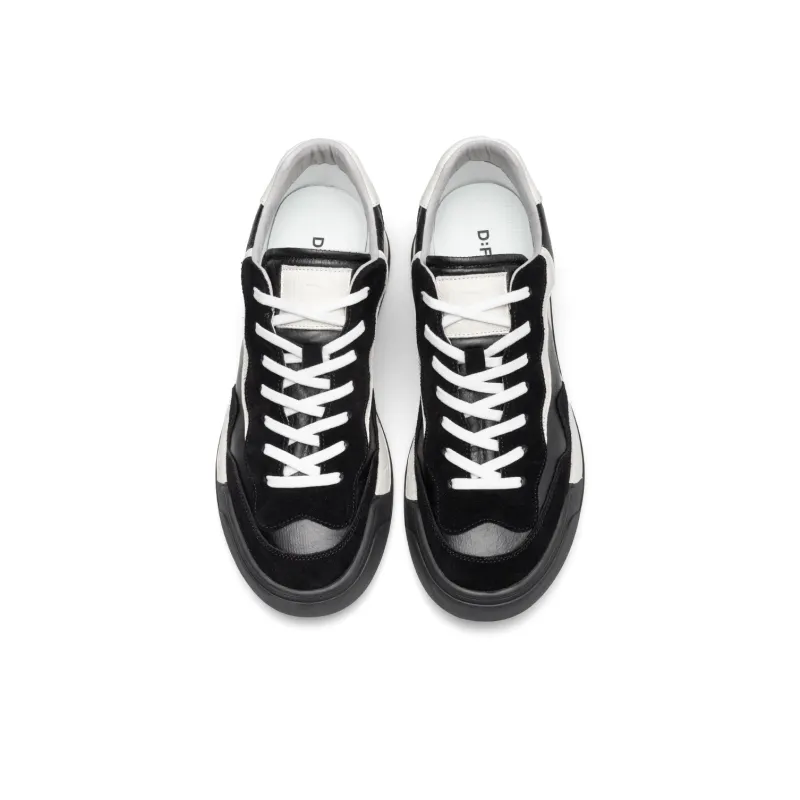 D FUSE SCANDINAVIA Low Top Skateboard Shoes Black, Khaki-3