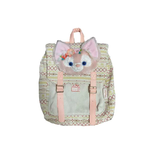 Disney Canvas Backpack Regular Women's Pink