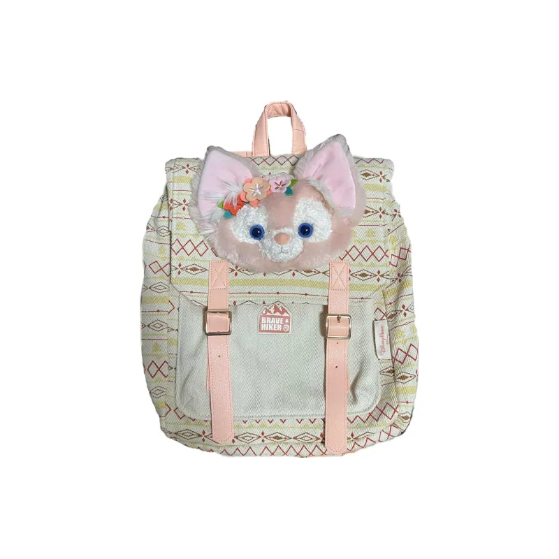 Disney Canvas Backpack Regular Women's Pink-0