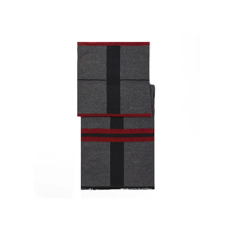 Shanghai Story Polyester Knit Scarves Men's-75