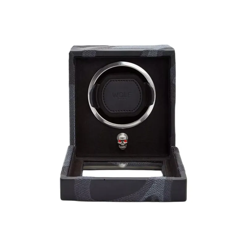 WOLF 1 Person Watch Winder Black Unisex-0