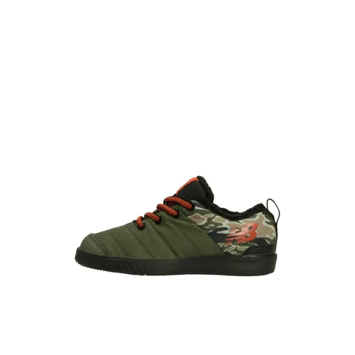 New Balance Anti-Slip Wear-Resistant Water-Resistant Warm Low-Top Kids Lifestyle Shoes Green Kids'