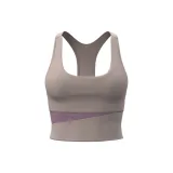 Peach Multicolor Bra-Cream Skin & Purple