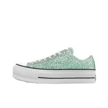 Chuck Taylor All Star Converse Lift Platform Low 'Glitter' By You
