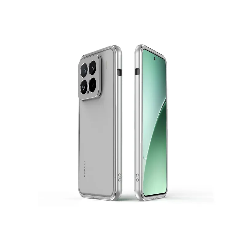 ZHUOJI Metal Frame+Lens Cap Material Phone Cases Compatible With Xiaomi 15 PRO-8