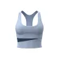 Peach Multicolor Bra-Gray Lake Blue