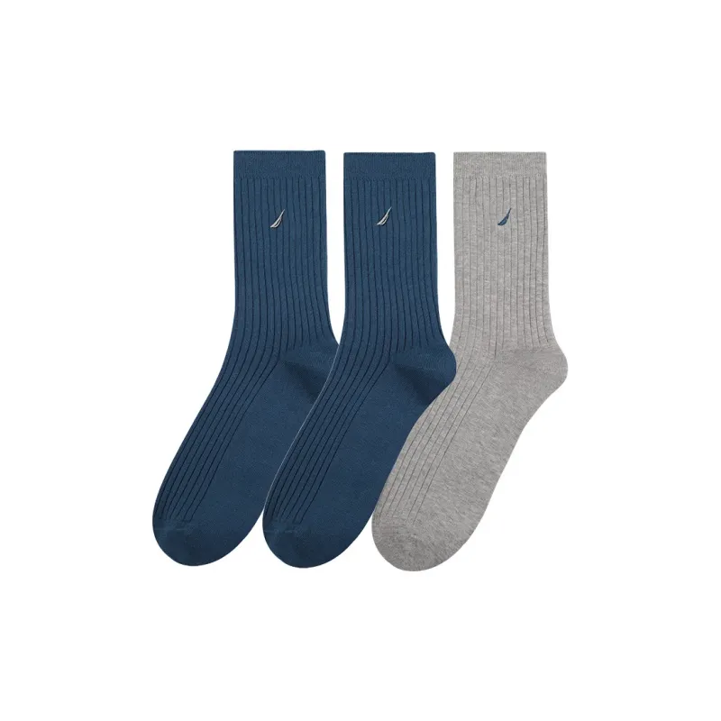 NAUTICA UNDERWEAR Knee High Socks Men's 3 Pack-14