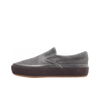 Slip On Classic Vans Platform 'Suede Outsole Asphalt'
