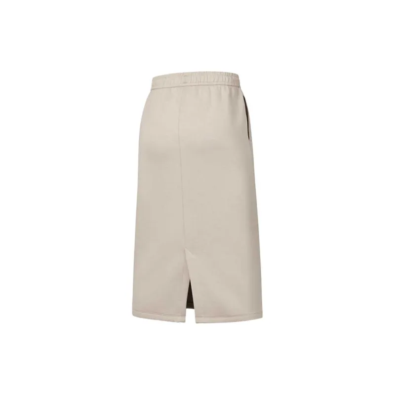 QIAODAN Variety Training Collection Casual Long Skirt Women's Chestnut Gray-1