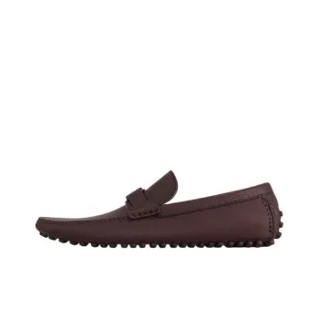 LOUIS VUITTON Hockenheim Gommino Loafers Men's Brown
