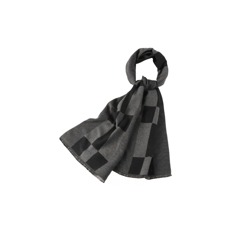 Shanghai Story Polyester Knit Scarves Men's-16
