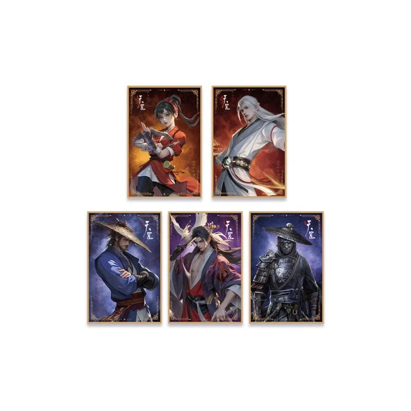 TENGXUNSHIPINCAOCHANGDI A Portrait Of Jianghu  The Legend Big Movie Collection Merch Card Anime Artboard Print Badges-33