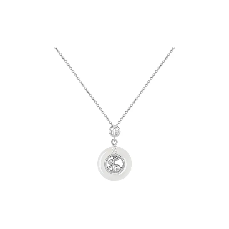 Asia Star Chalcedony Necklaces Unisex-6