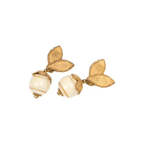 SAINT LAURENT 1980s Clip on Earrings
