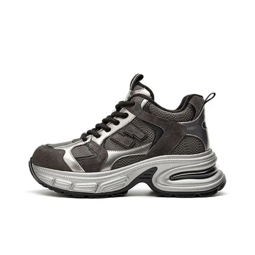 DAPHNE Slip Resistant Low Top Chunky Sneakers Women's