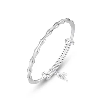 Shang Qianyi S999 Fine Silver Bangles Women's