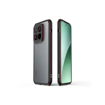 ZHUOJI Metal Frame+Lens Cap Material Phone Cases Compatible With Xiaomi 15 PRO