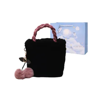 Duoluplo Doron Paul Plush One Shoulder Handbag Regular Women's Multicolor