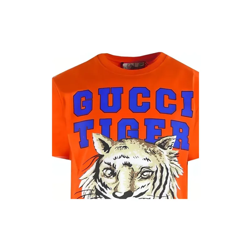 GUCCI T Shirts Men Orange-4