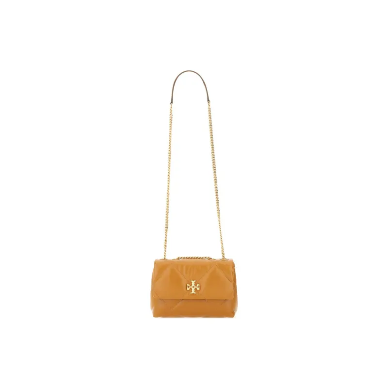 TORY BURCH Kira Nappa Leather Crossbody Bag Shoulder Bag Women's Tan-1