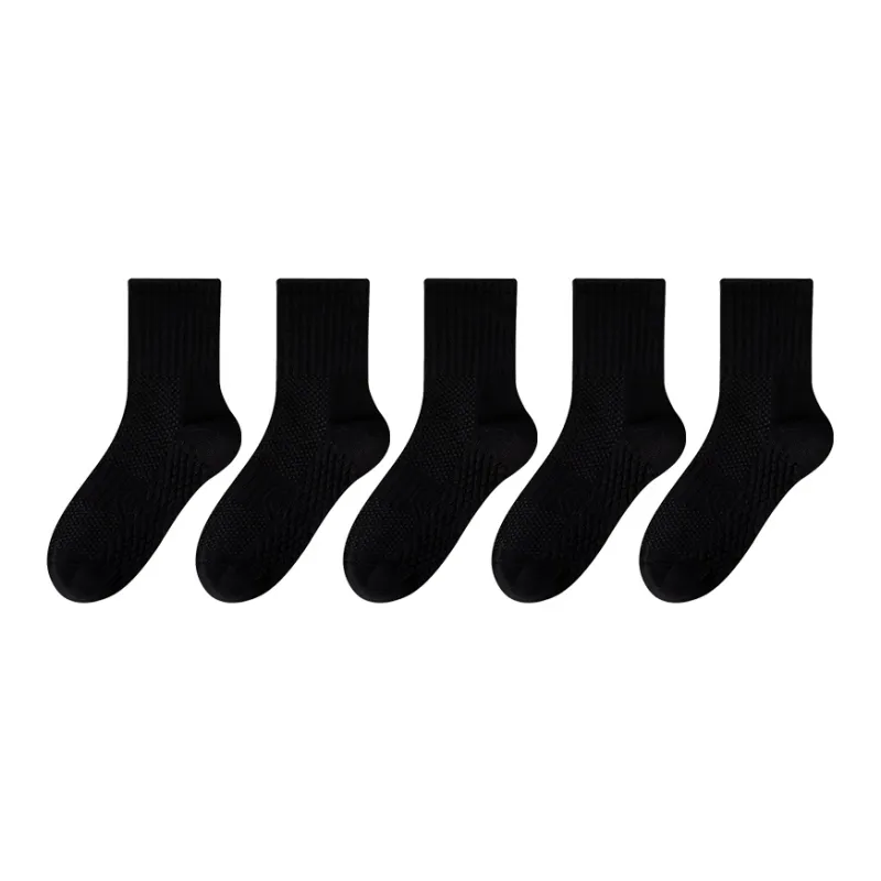 Top Melon Mid Calf Socks Men's 5 Pack-36