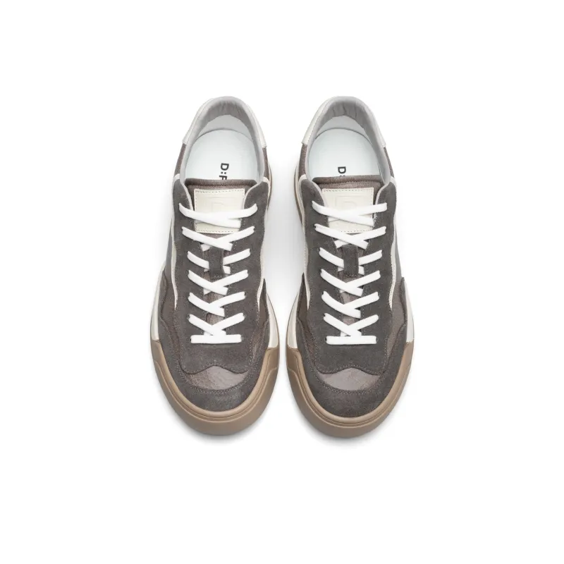 D FUSE SCANDINAVIA Low Top Skateboard Shoes Black, Khaki-8